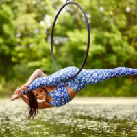 Vzdušná akrobacia - akrobacia na kruhoch - Aerial hoop