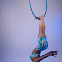 Vzdušná akrobacia - akrobacia na kruhoch - Aerial hoop