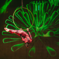 Vzdušná akrobacia - akrobacia na kruhoch - Aerial hoop