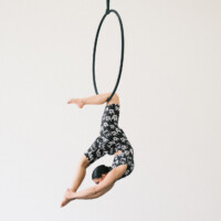 Vzdušná akrobacia - akrobacia na kruhoch - Aerial hoop