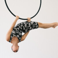 Vzdušná akrobacia - akrobacia na kruhoch - Aerial hoop