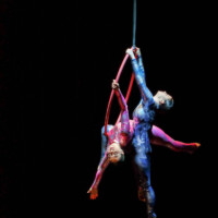 Vzdušná akrobacia - akrobacia na kruhoch - Aerial hoop