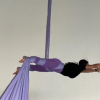 Vzdušná akrobacia - akrobacia na plachtach - aerial silk