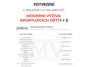 Výživa a podpora mladých športovcov